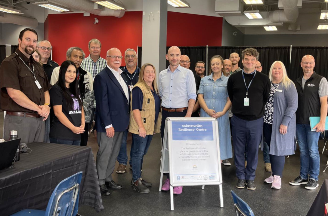 Resiliency team at the centre